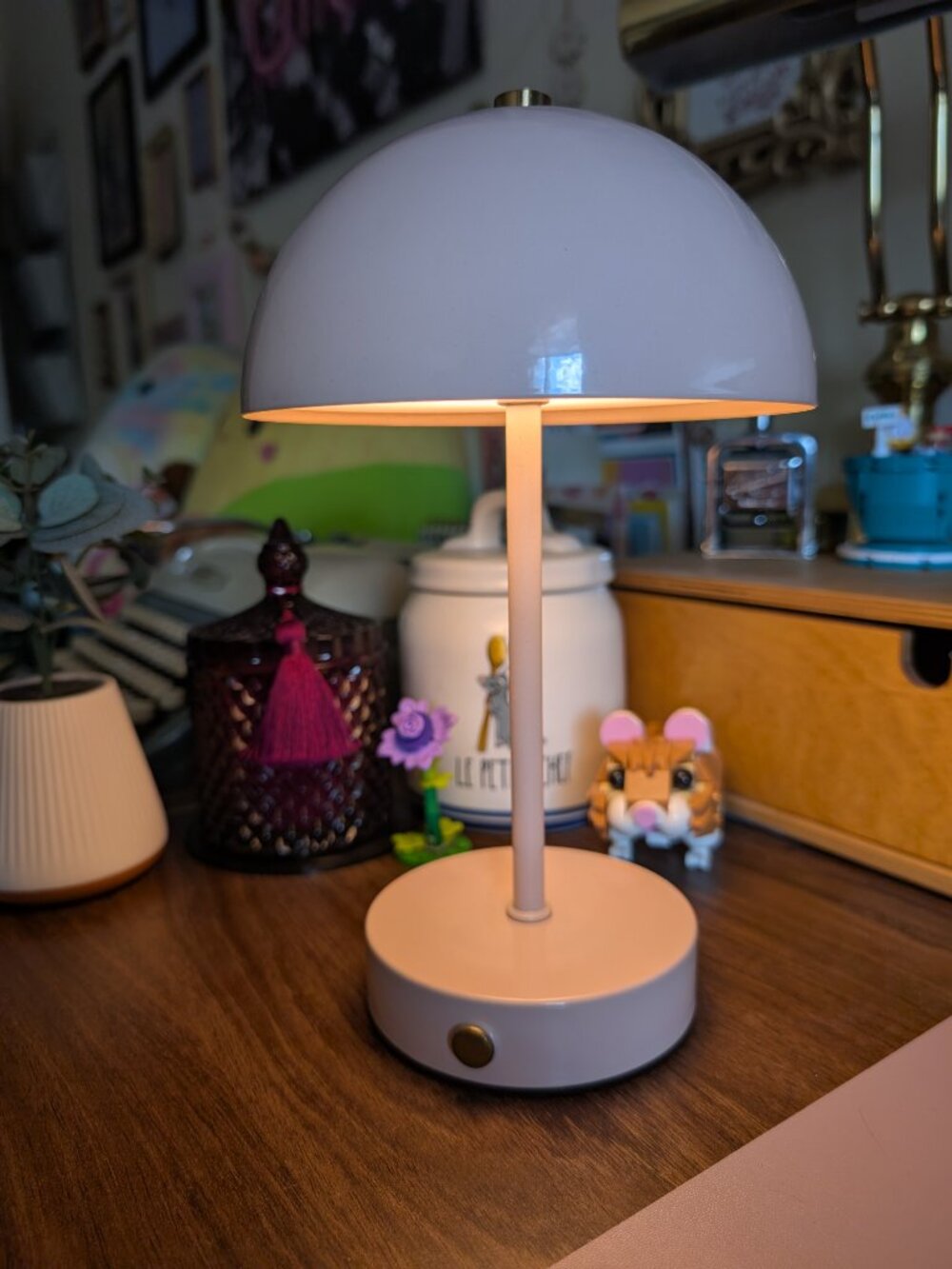 Pink Touch Lamp